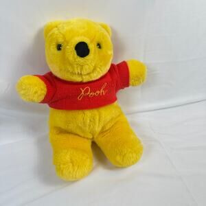 Vintage 1980s Sears Winnie The Pooh Bear Plush Stuffed Animal